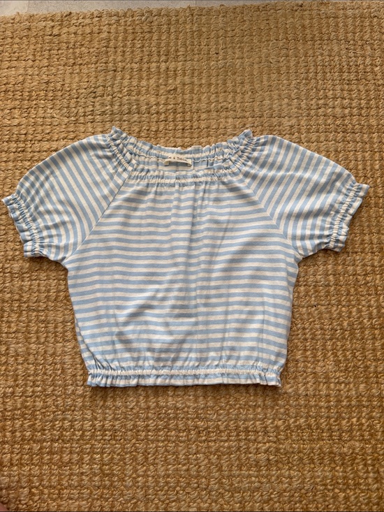 Zhoe & Tobiah Other - Zhoe & Tobiah Striped Girls Cropped Top sz 8